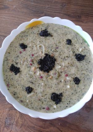 عکسی از دستور آش کشک