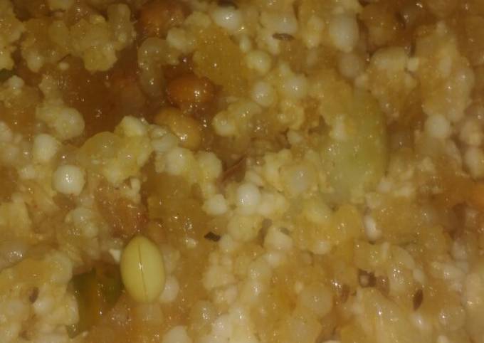 Easiest Way to Prepare Quick Sabudana khichdi