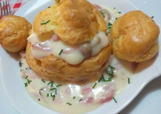 Gougères à la Normande d'Annick