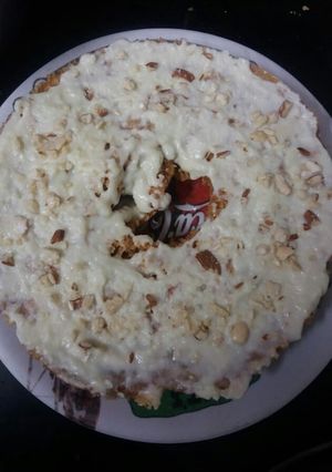 A picture of Indian sweet dish ghevar.
