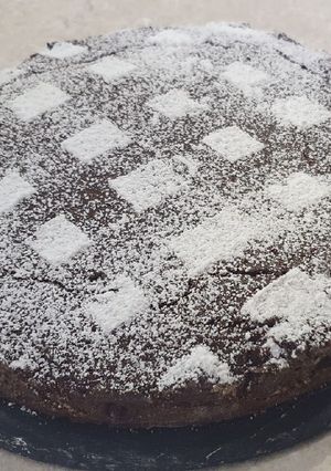 Foto di Torta pere e cioccolato con amaretti