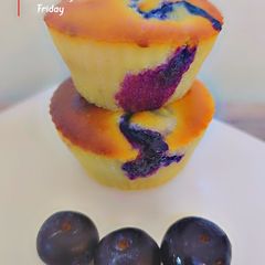A picture of Blueberry Muffins.