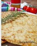 Piadina semi integrale al rosmarino