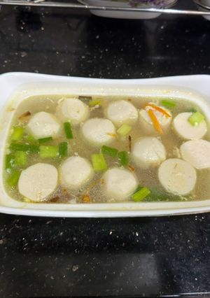 Foto resep Resep Sup Baso ikan dan tahu telur