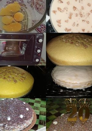 عکسی از دستور کیک با پودر وانیلی
