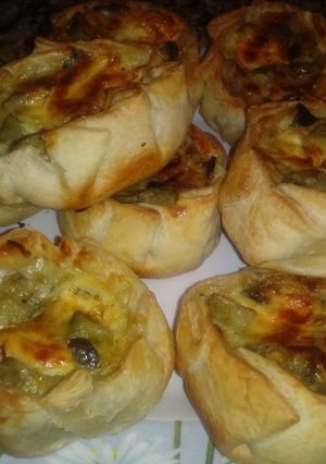 Una foto de Tartines de Berenjenas