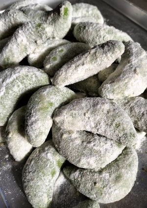 Foto resep Putri Salju Kacang Pandan