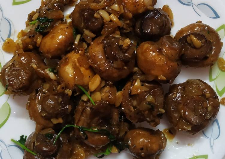 Butter garlic mushroom