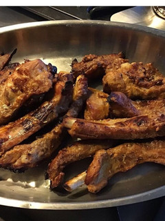 A picture of Oven-Grilled Pork Ribs with Homemade Marinade.