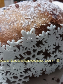 Una foto de Panettone en panificadora
