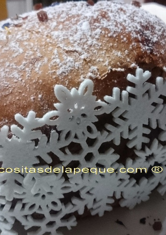 Una foto de Panettone en panificadora