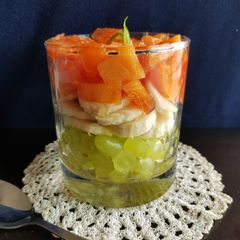 A picture of Tricolor Fruit Salad.