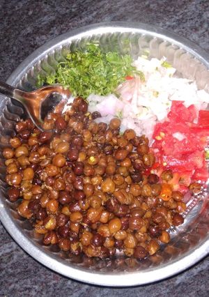 A picture of Chana Jeera fry.
