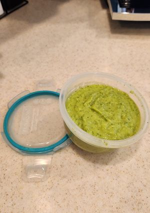 A picture of Almost El Pollo Loco Green Salsa.