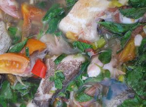 Foto resep Sop ikan kerapu segar praktis