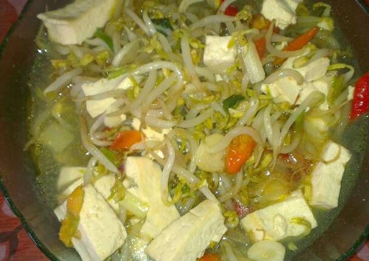 Tumis sayur toge