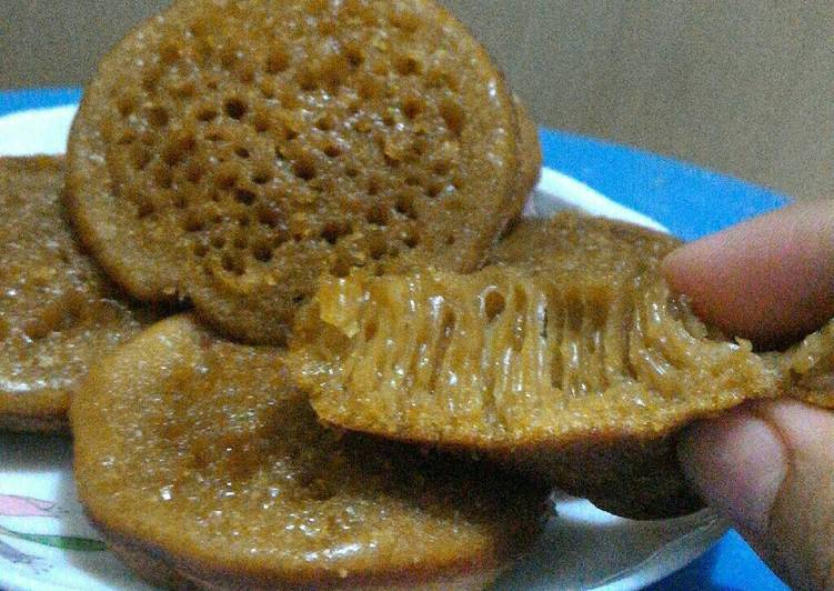Cara buat Bika Ambon Gula Merah (aren) yang lezat dan Mudah Dibuat