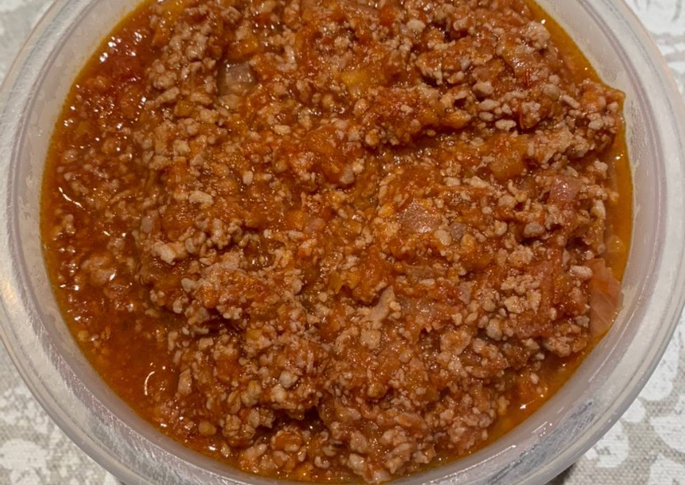 Salsa boloñesa. Mambo Cecotec
