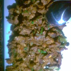 A picture of Dry pork.