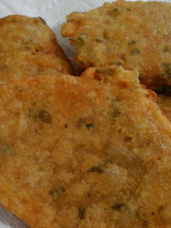 Una foto de Bacalaitos fritos