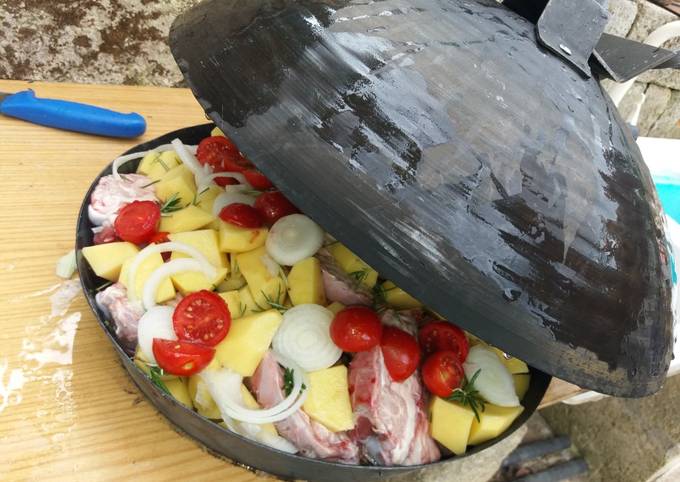 Agnello alla contadina in pentola bosniaca foto principale della ricetta