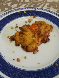 Una foto de Pakora de pan alternativa vegana, tentenpié para viajeros