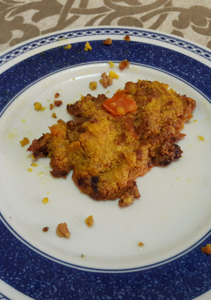 Una foto de Pakora de pan alternativa vegana, tentenpié para viajeros