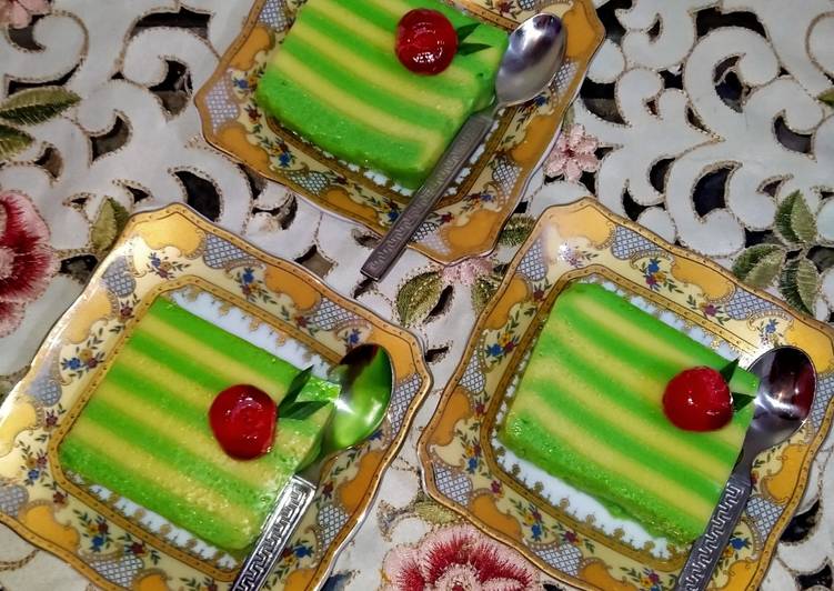 Resep Hula Hula Pandan yang Bisa Manjain Lidah