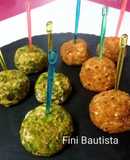 Bolitas de salmón (canapés)