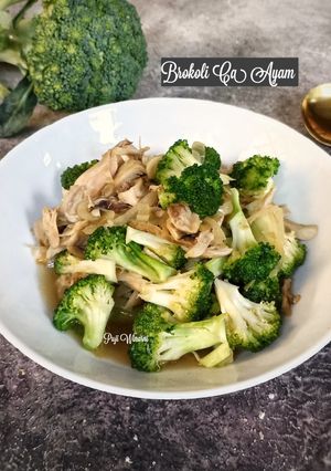 Foto resep Brokoli ca ayam
