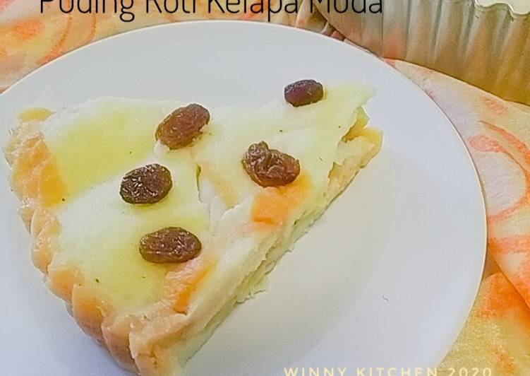 Resep Puding Roti Kelapa Muda oleh Winny Kitchen (Wiwik 