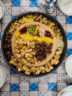 عکسی از دستور مرصع پلو