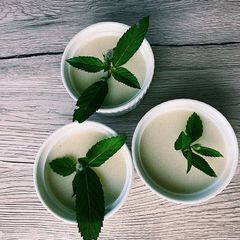 A picture of Cauliflower soufflé 💚.