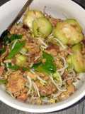 Apa ya judulnya, resep asli DADAR TELOR CAH TOGE