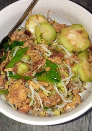 Foto resep Apa ya judulnya, resep asli DADAR TELOR CAH TOGE