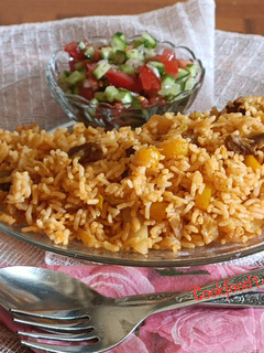 عکسی از دستور کلم پلو