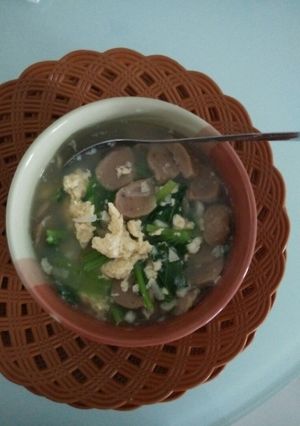 Foto resep Sayur SABATEORIK (Sawi Baso Telor Orak Arik)