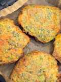 Whole Wheat Broccoli Burgers in Air Fryer