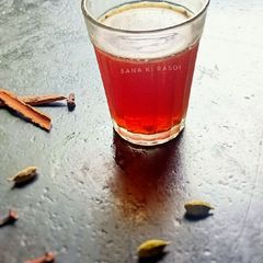A picture of Masala Black Tea or kadha.