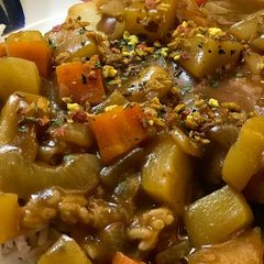 A picture of Japanes Curry rice.