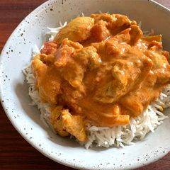 A picture of My Family’s Butter Chicken.