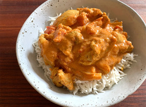 A picture of My Family’s Butter Chicken.