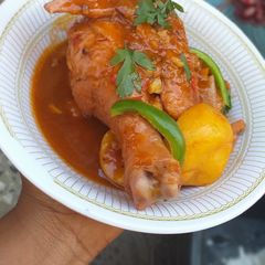 A picture of Chicken soup.