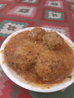عکسی از دستور کوفته خشخاشی