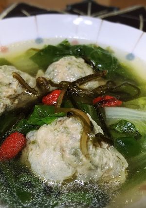 千張海藻餛飩湯 的食譜成品照片