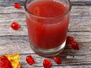 Gambar jus buah delima