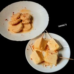 Coconut Mango Kulfi A picture of Coconut Mango Kulfi.