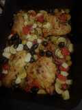 Pollo al estilo griego