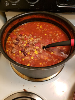 A picture of Taco Soup 🥘.