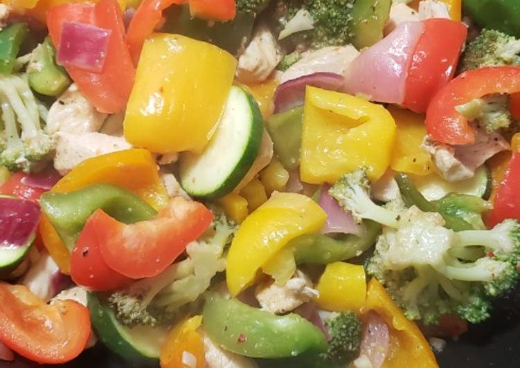 Zesty Chicken and Veggies Zesty Chicken and Veggies